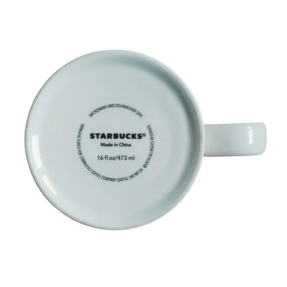 Starbucks Hong Kong Global Icon Collector Series Coffee Mug Cup Retired Traveler